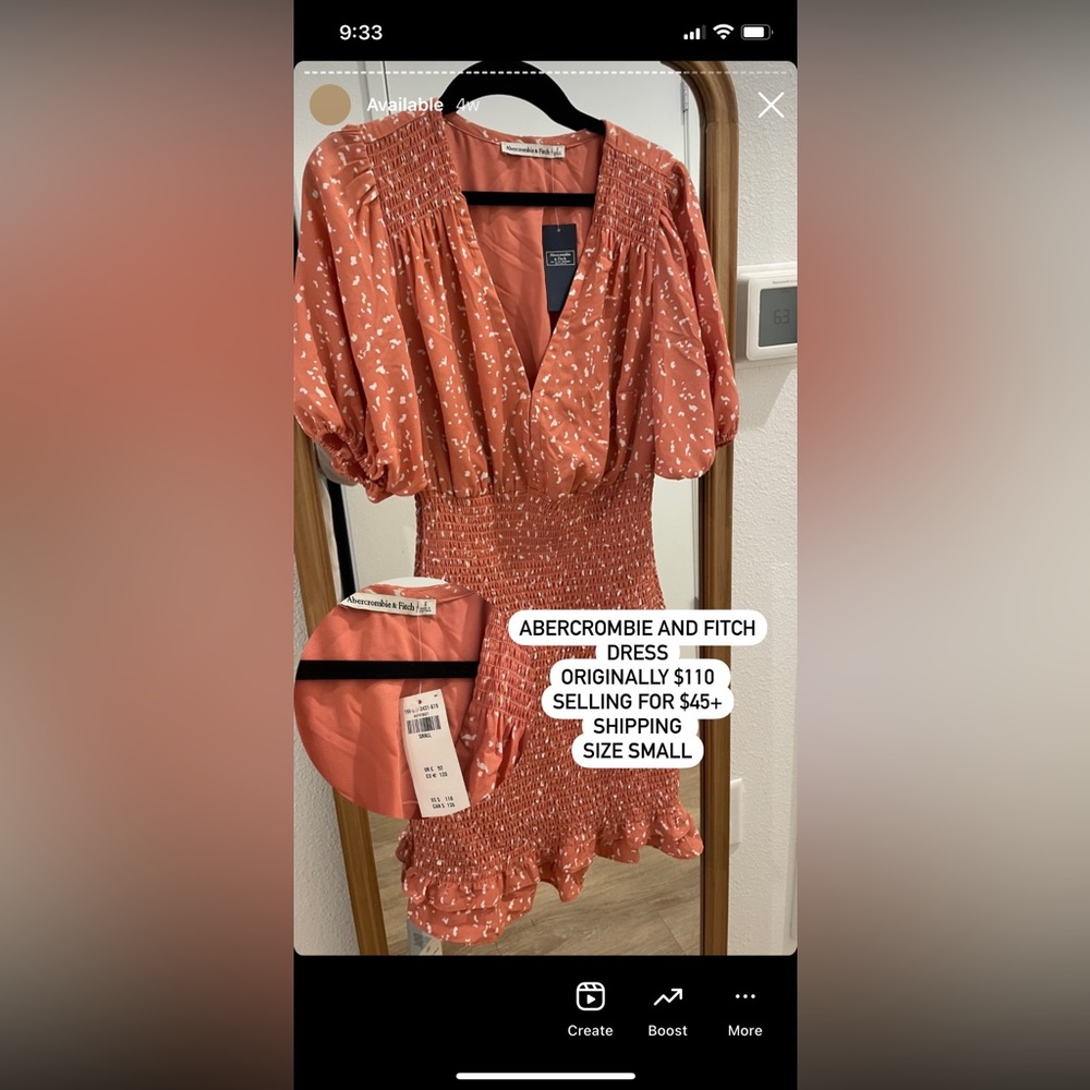 Abercrombie and Fitch bodycon dress